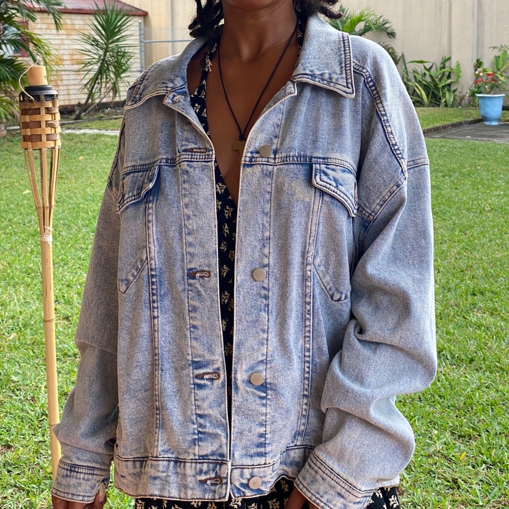 Oversized Jean Jacket